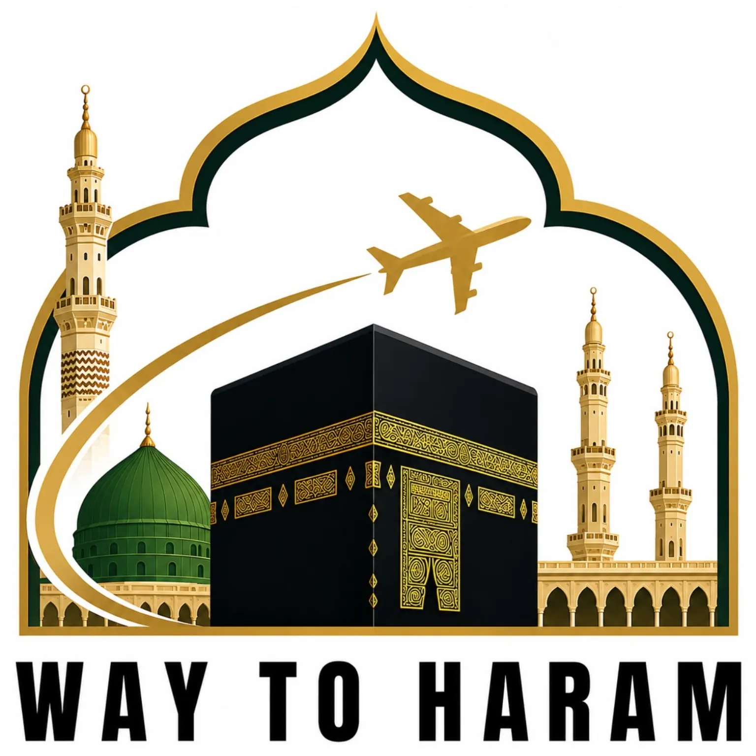 WAY TO HARAM - Premium Umrah & Hajj agency logo